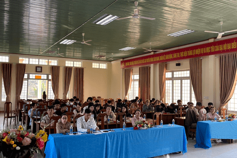 Hội khuyến học xã Đăk Xú tổ chức gặp mặt sinh viên nhân dịp Tết nguyên đán Giáp thìn 2024